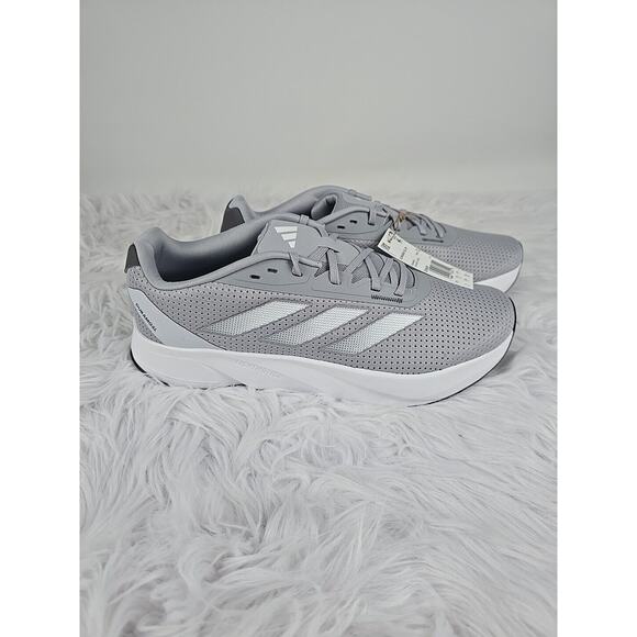 adidas Duramo SL Men's Size 11.5 Halo Silver Grey New With Tags - Picture 1 of 6
